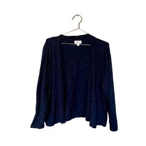 Croft & Barrow Blue Cardigan - Women's Size XL